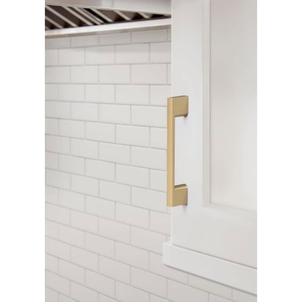 Amerock 3-3/4 inch Champagne Bronze Gold Cabinet Pull Harwdare, Set of 9